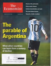 The Economist: The Parable of Argentina Feb 2014 - $9.95
