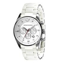 Ar05859 white armani watch thumb200