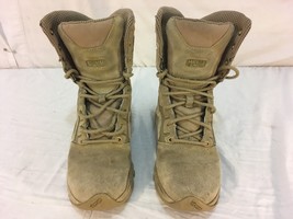 MAGNUM ELITE SPIDER MILITARY LEATHER LACE UP 7 DESERT TAN COMBAT BOOTS - $61.55