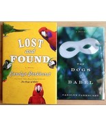 Lot 2 Carolyn Parkhurst Hardcovers: Lost and Found &amp; Dogs of Babel - £2.31 GBP