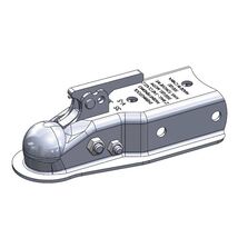 Auto-Locking Trailer Coupler 3500-Lb. Cap - Fits 2-In Ball 3-In. W/ Channel - $57.00