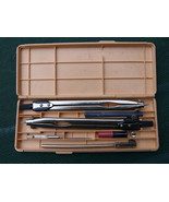 Vintage Russian Soviet Ussr Old School Drafting Tool Set НЧ-8-2-04 From ... - $239.14 MXN