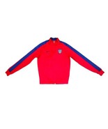 Nike USMNT 2014 World Cup Soccer Womens Med Full Zip Red Track Jacket Fo... - $28.50