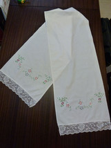 Croatian vintage traditional folk decorative towel cloth 45 year old - $40.00