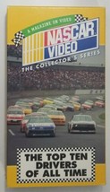 NASCAR VIDEO The Collectors Series Edition THE TOP TEN DRIVERS OF ALL TI... - $5.89