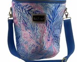 Lilly Pulitzer Insulated Beach Cooler Blue Pink Kaleidoscope Coral Soft ... - $29.69