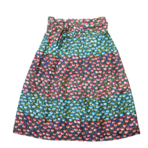 NWT J.Crew Collection Paper-bag Waist Skirt in Ratti Midnight Floral Silk S - £73.54 GBP