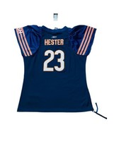 Chicago Bears Womens XL Hester #23 Reebok NFL Rhinestone Butterfly Sleeve Jersey - £9.23 GBP