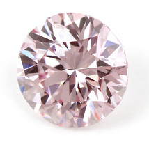 0.08ct Pink Diamond - Natural Loose Pink Fancy Color SI1 8PR Round From Argyle - £2,017.73 GBP