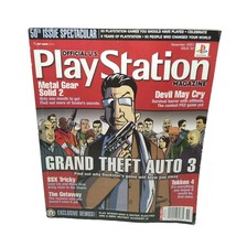 Playstation Official US Magazine #50 (Nov 2001) Grand Theft Auto 3, Metal Gear 2 - $13.71