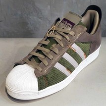 Adidas Originals Superstar WS2 Brown/Green/White GY0010 - £118.95 GBP