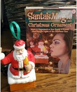 Santa&#39;s Magic Christmas Ornament Blowout Technology for Automatic Lights On - €34,63 EUR