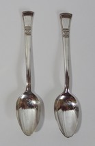 County Andora Silver Plate Spoons Set of Two Tableware Cutlery Flatware  - $1.49