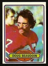 New England Patriots Doug Beaudoin 1980 Topps Football Card #26 nr mt - £0.39 GBP