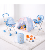 Doll Nursery Playset Blue - $65.00