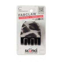 Localoc x Scunci Fab Claw Fabric Covered Hair Clip - 1 Piece - $8.99