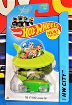 Hot Wheels New For 2014 Tooned II #90 The Jetsons Capsule Car Green w/ 5SPs - £6.20 GBP