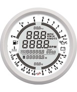 Boat Digital GPS Speedometer Tachometer 6in1 MultiFunction Gauge 8-16V 1... - $211.98 CAD+
