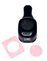 Stampin’ Up! Paper Punch Scalloped Circle Success Paper Shapers Scrape Book - $9.49