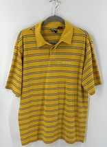 Vans Yellow Striped Mens Polo Shirt Size XL Collared Short Sleeve Skater... - $39.60