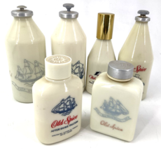 VTG Old Spice After Shave Lotion Ship Grand Turk After Shave Talcum Powd... - £50.11 GBP