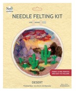 Needle Creations Needle Felting Kit Cactus Desert - $13.69