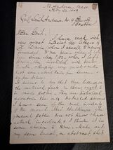 1883 Henry Oliver Salem MA Mayor Autograph Baltimore Riot Civil War Letter - $12,374.81 MXN
