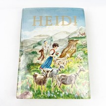 Vintage Heidi By Johanna Spyn Illustrated Junior Library Book 1983 - £13.58 GBP