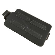 Shark Steam Mop SK435CO Battery Cover Door Replacement Part Grey Plastic - $0.93