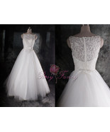 Rosyfancy Beaded Sleeveless A-line Wedding Dress, Inspired By Hepburn&#39;s ... - £301.13 GBP