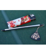 RARE VINTAGE SOVIET USSR RUSSIAN SOUVENIR ROLLERBALL PEN ARBAT CHAIN DAD... - $13.56 CAD