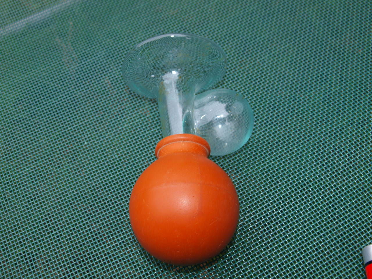 VINTAGE SOVIET RUSSIAN USSR  GLASS HAND BREAST PUMP - $16.62