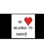 Magnet - Dad, Quote, Daddy, Father, Pop, Parent, red heart - $5.37 CAD