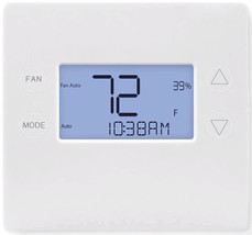 2GIG 2GIG-STZ-1 Smart Z-Wave Programmable Thermostat, Humidity Sensing &amp;... - $179.00