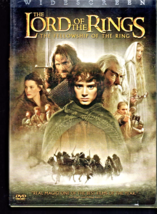 DVD Movie -The Lord of the Rings:The Fellowship of the Ring -2-Disc Widescreen T - £4.80 GBP