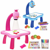 Children LED Projection Learning Drawing Board - $38.39+