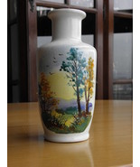 VINTAGE PORCELAIN SCENIC HAND PAINTED Taimar VASE Excellent condition Rare - €40,57 EUR