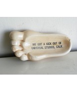 Vintage Foot Shaped Universal Studios Souvenir Dish Ashtray Good Impress... - $585.56 MXN