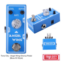  Tone City Angel Wing Chorus TC-T11 EffEct Pedal Micro as Mooer Hand Made True B - $58.80