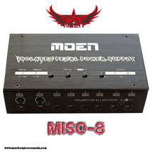 Moen Miso 8 Red/Black Pedal Power Supply Free Shipping - £118.59 GBP