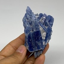 106.3g, 3.2&quot;x1.9&quot;x1.1&quot;, Rough Raw Blue Kyanite Chunk Mineral @Brazil, B32855 - £17.40 GBP