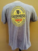 Men&#39;s Gray Official Guinness T Shirt Sz M - Fast Ship! - £13.40 GBP
