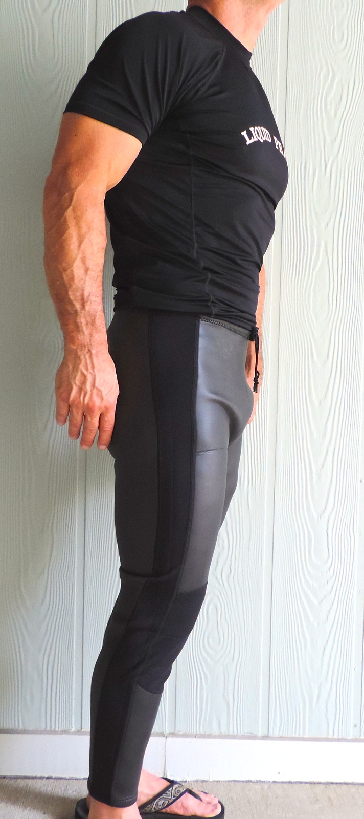 1mm Smooth Skin Wetsuit Pants, Cinch Drawstring, retain heat & repel water-New