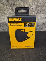 New 2 Pack  Dewalt ​Reusable Cooling ​Face ​Masks Woodworking Shop Sanding - £3.90 GBP