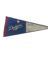 Vintage Dodgers Pennant Signed By Sweet Lou Johnson - £14.26 GBP