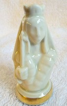 Vintage Limoges Chess Piece Queen White Porcelain One Game Piece - £7.97 GBP