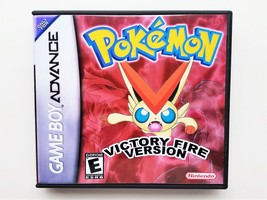 Pokemon Victory Fire Game / Case - Gameboy Advance (GBA) USA Seller - £11.05 GBP+