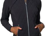 NWT Ladies JO FIT BLACK Full Zip Quilted Golf DUO Storm Jacket Vest M XL... - $79.99