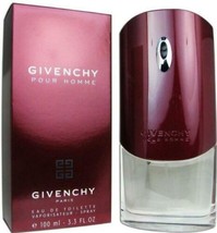 GIVENCHY POUR HOMME 100ML 3.3 Oz  EDT SP New in Box - $54.45
