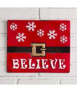 Christmas Believe tin Sign -SALE - $32.68 CAD